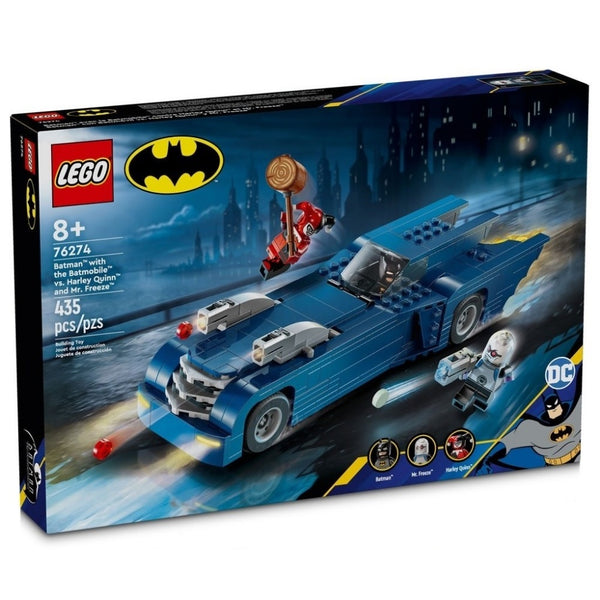 לגו 76274 באטמן והבאטמוביל נגד הארלי קווין ומיסטר פריז | LEGO 76274 Batman with the Batmobile vs. Harley Quinn and Mr. Freeze