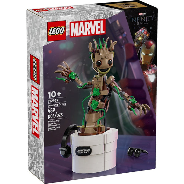 לגו 76297 גרוט רוקד | LEGO 76297 Dancing Groot Marvel