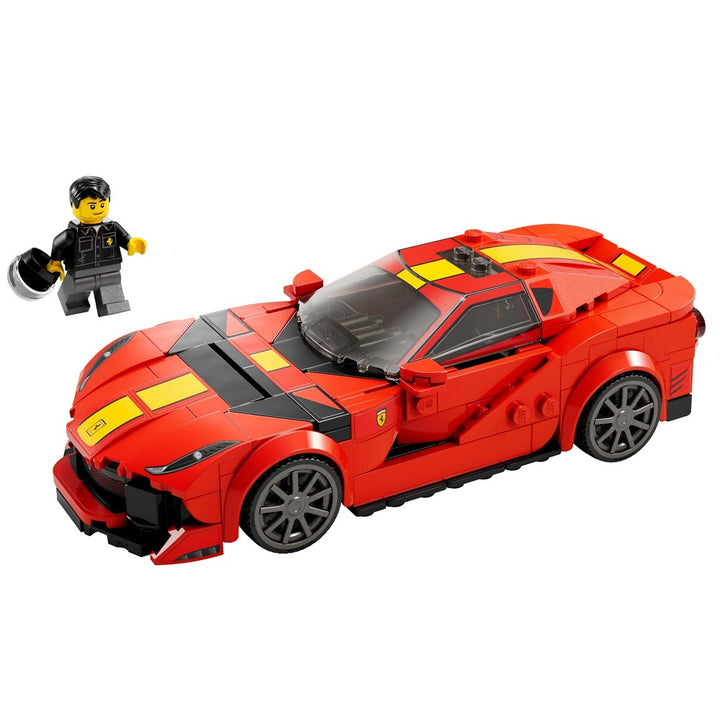 לגו 76914 פרארי 812 קומפטציונה | LEGO 76914 Ferrari 812 Competizione Speed Champions | הרכבות | פלאנט איקס | Planet X