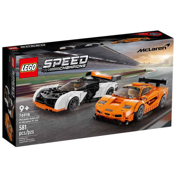 לגו 76918 מקלארן סולוס GT ומקלארן F1 LM | LEGO 76918 McLaren Solus GT & McLaren F1 LM