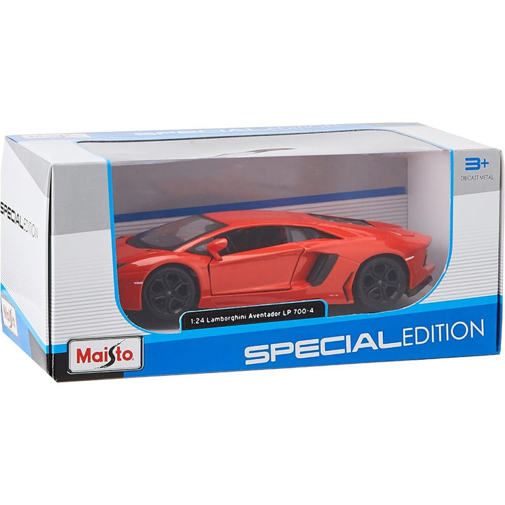 למבורגיני אוונטדור LP700-4 1:24 | Lamborghini Aventador LP700-4 Maisto Special Edition 1:24 | רכבים | פלאנט איקס | Planet X