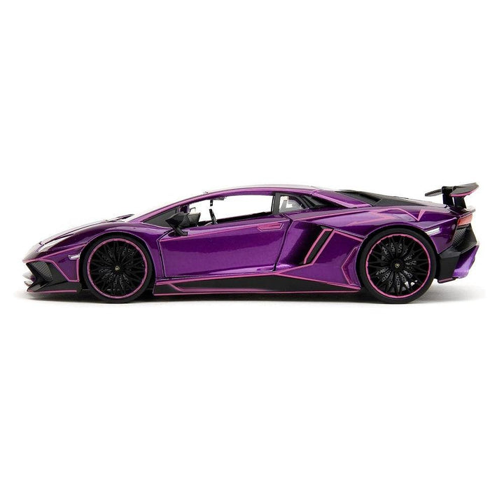 למבורגיני אוונטדור SV 1:24 | Lamborghini Aventador SV Pink Slips 1:24 | רכבים | פלאנט איקס | Planet X