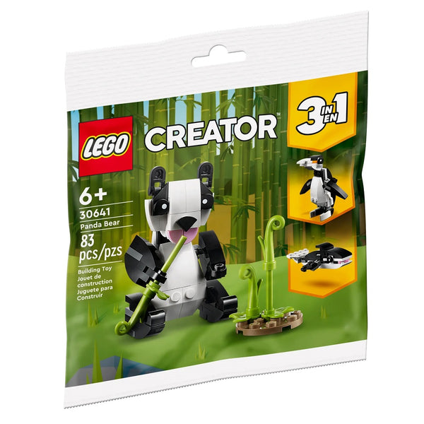 לגו 30641 דוב פנדה קריאטור | LEGO 30641 Panda Bear Creator | הרכבות | פלאנט איקס | Planet X