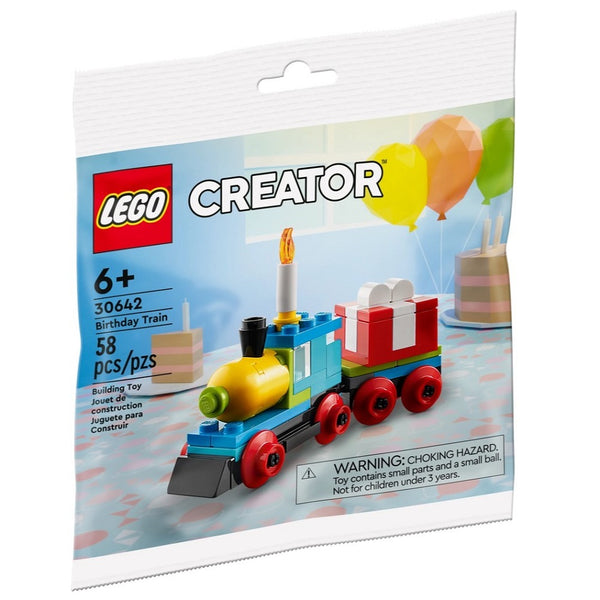 לגו 30642 רכבת יומולדת קריאטור | LEGO 30642 Birthday Train Creator | הרכבות | פלאנט איקס | Planet X