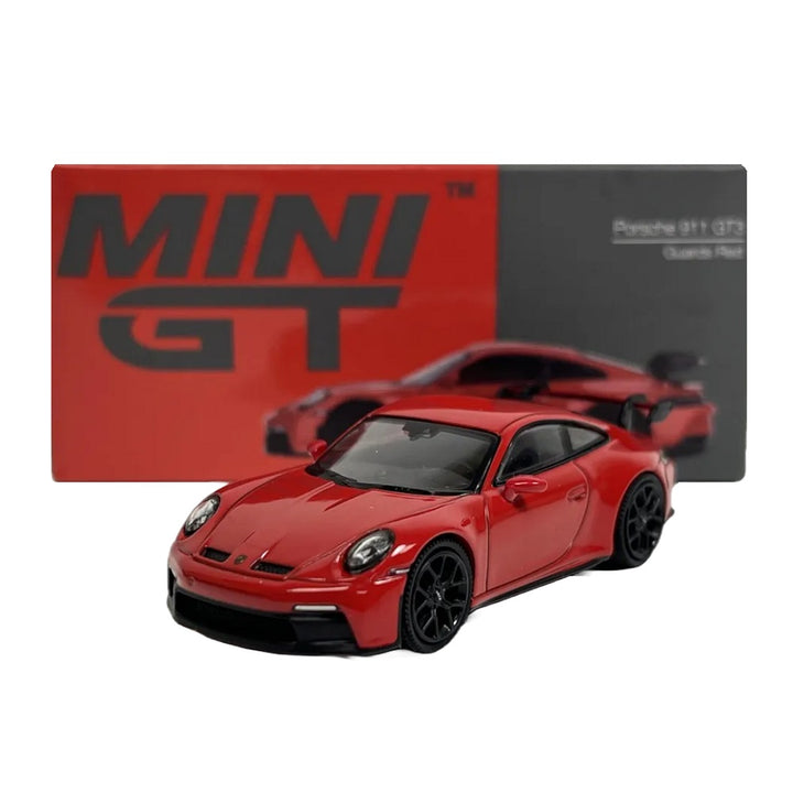 פורשה 911 GT3 | MINI GT Porsche 911 (992) GT3 Guards Red | רכבים | פלאנט איקס | Planet X