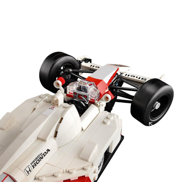 לגו 10330 מקלארן MP4 איירטון סנה | LEGO 10330 McLaren MP4/4 And Ayrton Senna | הרכבות | פלאנט איקס | Planet X