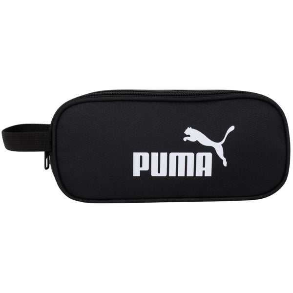 קלמר פומה 2 תאים שחור לבן | Puma Pencil Case Black/White