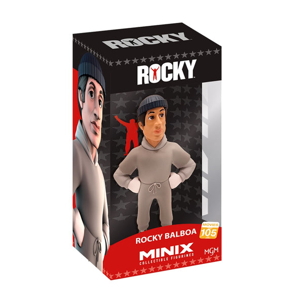 רוקי בלבואה בחליפת אימון מיניקס פיגר | Rocky Balboa Training Suit Minix Collectible Figures | דמויות וגיבורים | פלאנט איקס | Planet X