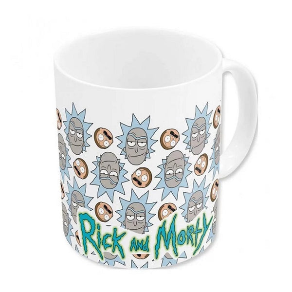 ספל ריק ומורטי פרצופים 325 מ"ל | Rick And Morty Characters Mug