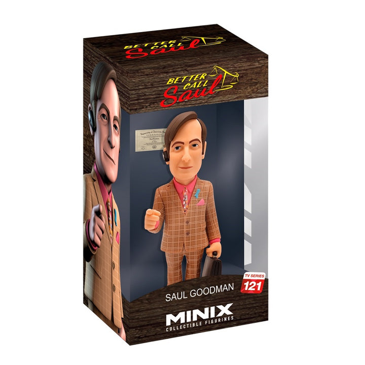 סול גודמן סמוך על סול מיניקס פיגר | Saul Goodman Minix Collectible Figures | דמויות וגיבורים | פלאנט איקס | Planet X