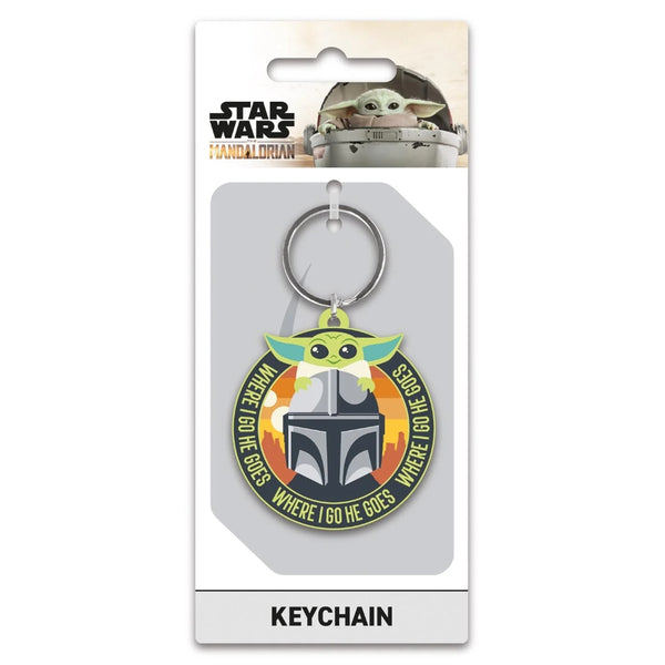 מחזיק מפתחות המנדלוריאן מלחמת הכוכבים | The Mandalorian Star Wars Keychain