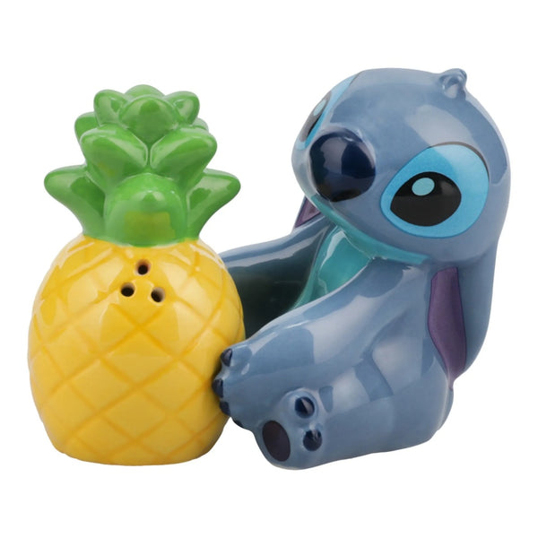 מלחיה ופלפליה סטיץ' ואננס | Stitch and Pineapple Salt and Pepper Shakers