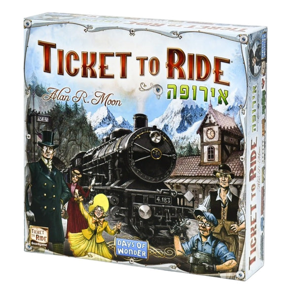 טיקט טו רייד אירופה | Ticket To Ride Europe