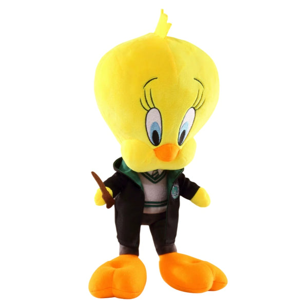 בובת פרווה טוויטי 25 ס"מ בתלבושת בית סלית'רין | Tweety X Slytherin 100th Warner Bros Anniversary Limited Edition Plush
