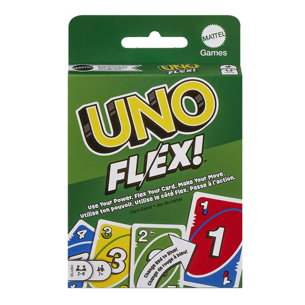 משחק קלפים אונו פלקס | Uno Flex! Card Game | משחקי חברה | פלאנט איקס | Planet X