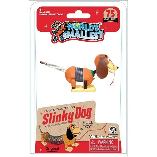 סלינקי הכלב (מהדורת אספנים) הקטן בעולם | World’s Smallest Slinky Dog Collector's Edition