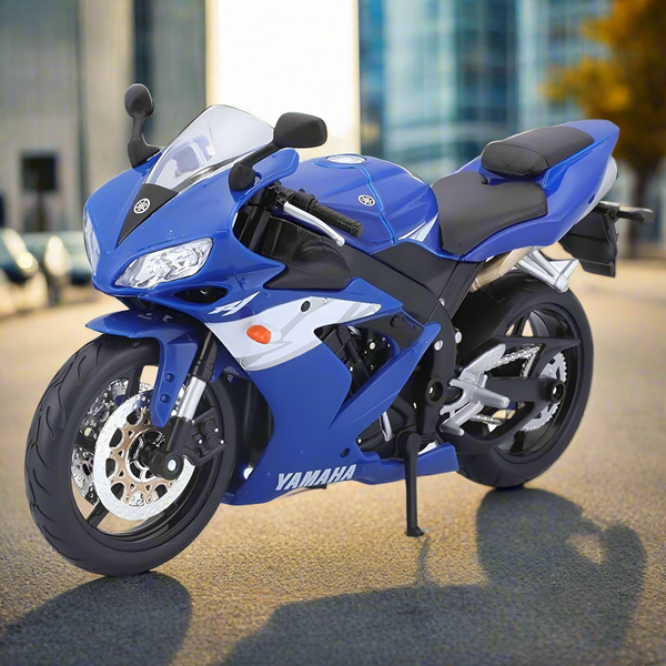 דגם אופנוע ימאהה YZF R1 1:12 | Yamaha YZF-R1 1:12 Maisto Motorcycle Diecast Model