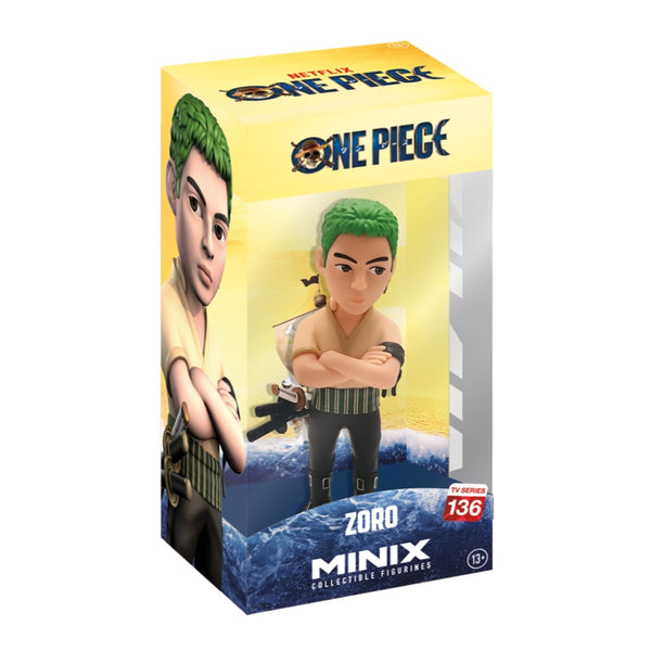 זורו וואן פיס פסלון מיניקס | Zoro One Piece Minix Collectible Figures 136