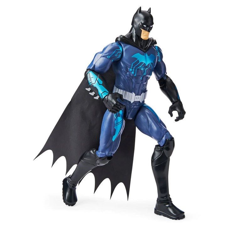 בובת באטמן באט-טק (שחור\כחול) 30 ס"מ | Bat-Tech Batman (Black/Blue Suit) 30cm Spin Master | דמויות וגיבורים | פלאנט איקס | Planet X