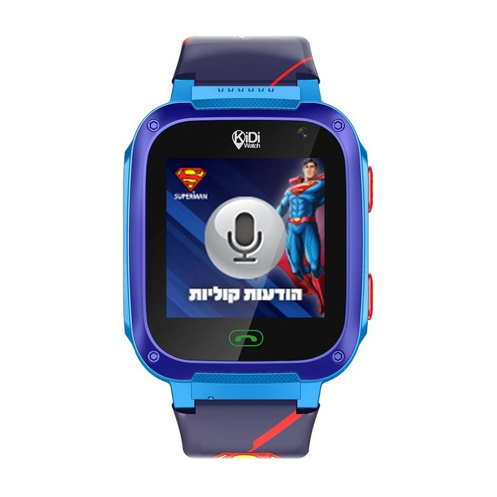 שעון טלפון חכם סופרמן | KiDi Watch Superman | שעון חכם | פלאנט איקס | Planet X