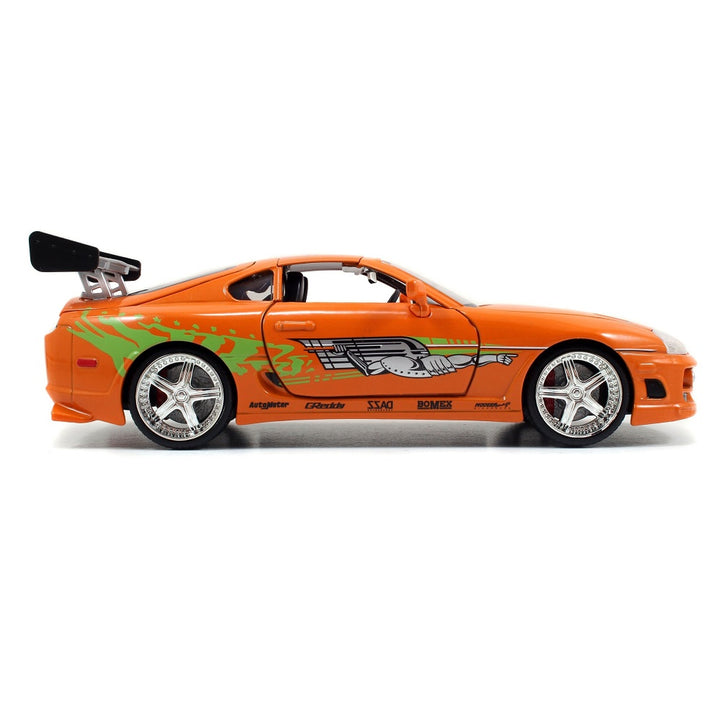 טויוטה סופרה 1995 מהיר ועצבני 1:24 | Fast And Furious Brian's 1995 Toyota Supra 1:24 | רכבים | פלאנט איקס | Planet X