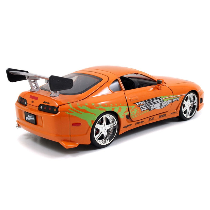 טויוטה סופרה 1995 מהיר ועצבני 1:24 | Fast And Furious Brian's 1995 Toyota Supra 1:24 | רכבים | פלאנט איקס | Planet X