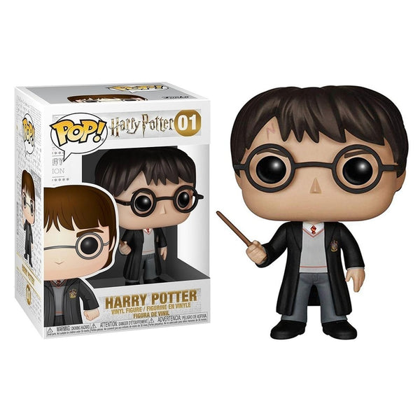 בובת פופ הארי פוטר עם שרביט | Funko Pop Harry Potter With Wand 01 | בובת פופ | פלאנט איקס | Planet X