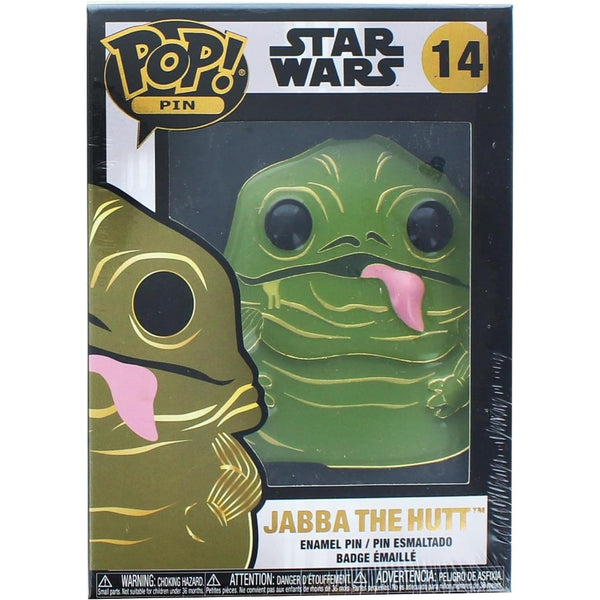 פופ סיכה ג'אבה ההאט מלחמת הכוכבים | Funko Pop Pin Jabba The Hutt Star Wars 14