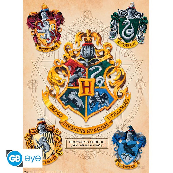 זוג פוסטרים הארי פוטר | Harry Potter Wizarding World: Crest And Marauders Poster Set | פוסטרים | פלאנט איקס | Planet X