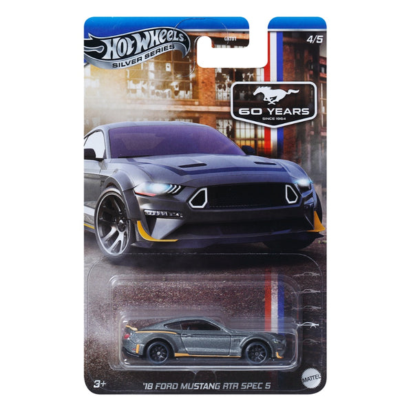 הוט ווילס פורד מוסטנג RTR Spec 5 2018 | Hot Wheels ’18 Ford Mustang RTR Spec 5 60 Years Celebrations