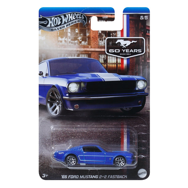 הוט ווילס פורד מוסטנג פאסטבק 2+2 1965 | Hot Wheels ’65 Ford Mustang 2+2 Fastback 60 Years Celebrations