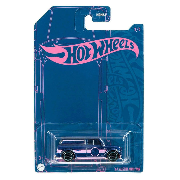 הוט ווילס אוסטין מיני ואן 1967 | Hot Wheels '67 Austin Mini Van 54th Anniversary | רכבים | פלאנט איקס | Planet X