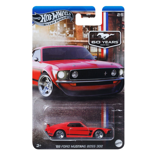 הוט ווילס פורד מוסטנג בוס 302 1969 | Hot Wheels ’69 Ford Mustang Boss 302 60 Years Celebrations