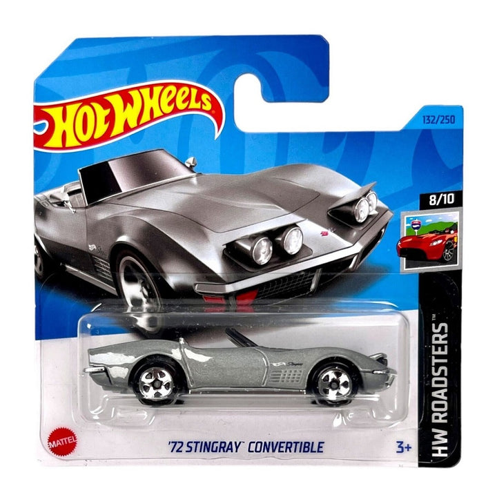 הוט ווילס '72 שברולט קורבט סטינגריי קבריולט | Hot Wheels '72 Stingray Convertible (2nd Color) | רכבים | פלאנט איקס | Planet X