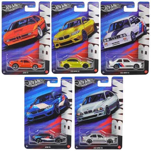 הוט ווילס במוו סדרת M סט מלא | Hot Wheels BMW M Series Full set 2025