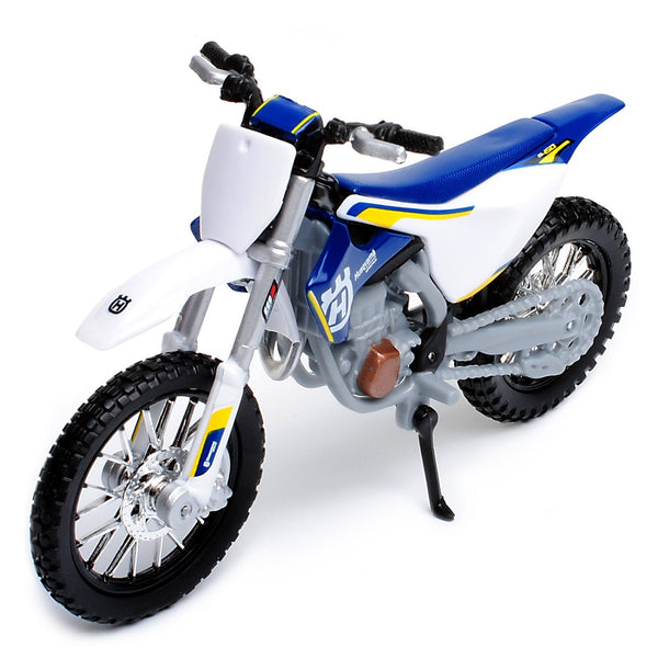 דגם אופנוע הוסקוורנה FC 450 1:18 מהדורה מיוחדת | Husqvarna Motorcycles FC 450 1:18 Diecast Model Maisto Special Edition