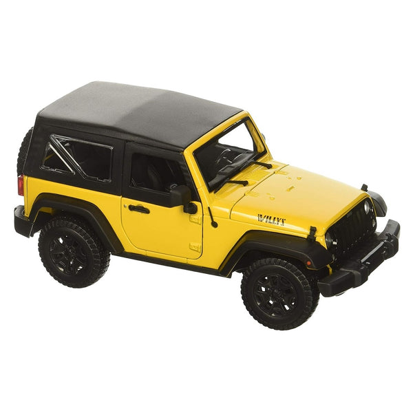 ג'יפ רנגלר וויליס 2014 1:18 מהדורה מיוחדת | Jeep Wrangler 2014 Willys 1:18 Maisto Special Edition | רכבים | פלאנט איקס | Planet X