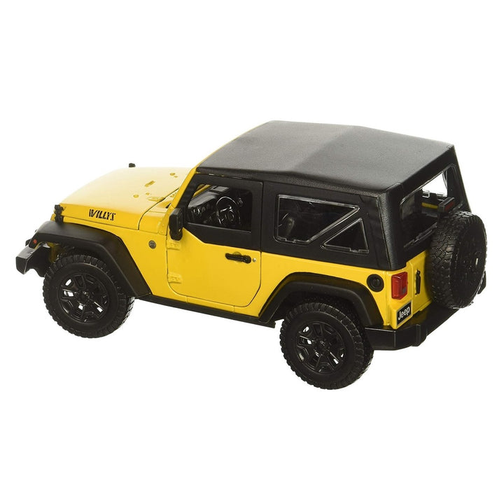 ג'יפ רנגלר וויליס 2014 1:18 מהדורה מיוחדת | Jeep Wrangler 2014 Willys 1:18 Maisto Special Edition | רכבים | פלאנט איקס | Planet X