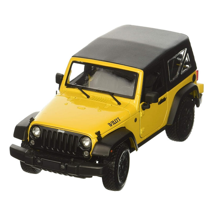 ג'יפ רנגלר וויליס 2014 1:18 מהדורה מיוחדת | Jeep Wrangler 2014 Willys 1:18 Maisto Special Edition | רכבים | פלאנט איקס | Planet X