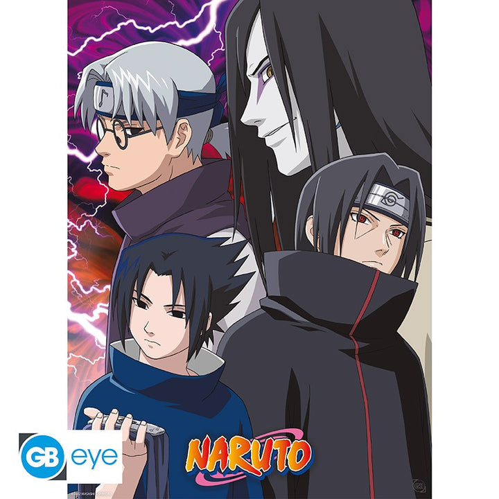 זוג פוסטרים נארוטו | Konoha Ninjas And Deserters Naruto Poster Set | פוסטרים | פלאנט איקס | Planet X