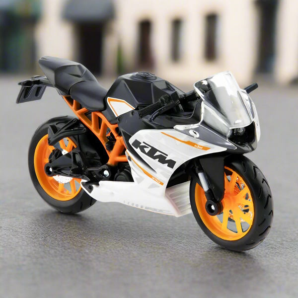 דגם אופנוע KTM RC 390 1:18 מהדורה מיוחדת | KTM RC 390 1:18 Maisto Special Edition