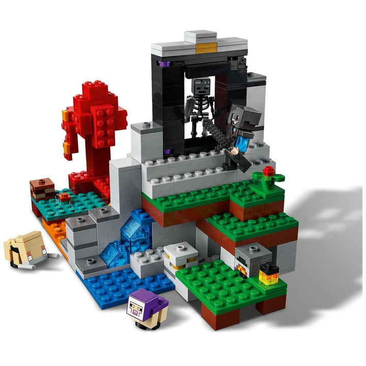 לגו 21172 שער הפורטל ההרוס מיינקראפט | LEGO 21172 The Ruined Portal Minecraft | הרכבות | פלאנט איקס | Planet X
