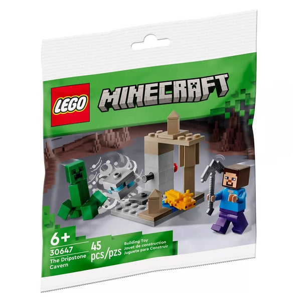 לגו מיינקראפט 30647 מערת הנטיפים | LEGO 30647 The Dripstone Cavern Minecraft | הרכבות | פלאנט איקס | Planet X