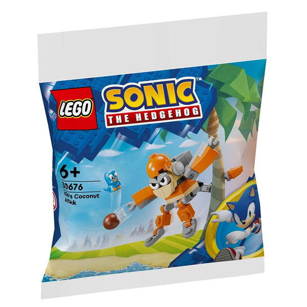 לגו 30676 מתקפת הקוקוסים של קיקי סוניק הקיפוד | LEGO 30676 Kiki's Coconut Attack Sonic the Hedgehog | הרכבות | פלאנט איקס | Planet X