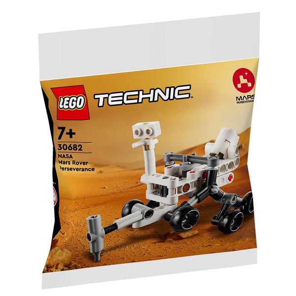 לגו 30682 רכב מאדים של נאס"א טכניק | LEGO 30682 NASA Mars Rover Perseverance Technic | הרכבות | פלאנט איקס | Planet X