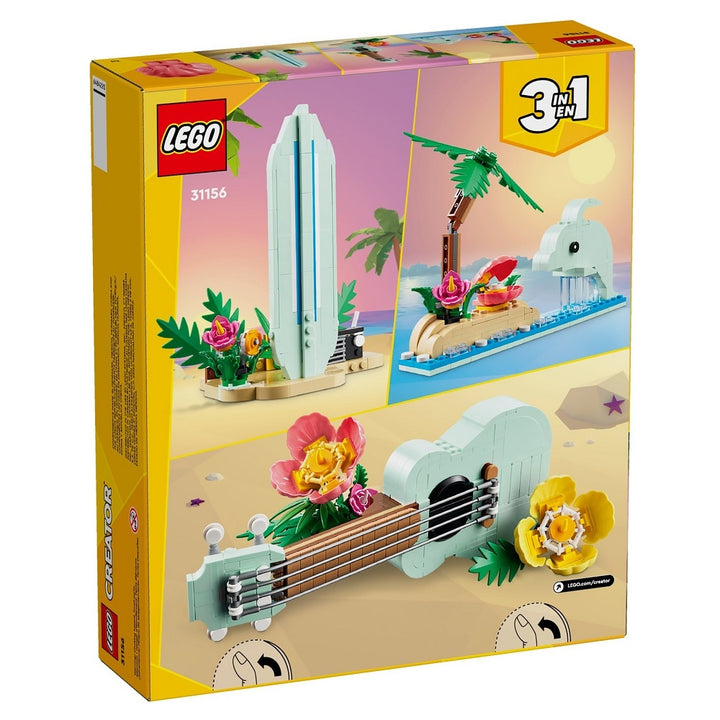 לגו 31156 יוקולילי טרופי | LEGO 31156 Tropical Ukulele | הרכבות | פלאנט איקס | Planet X