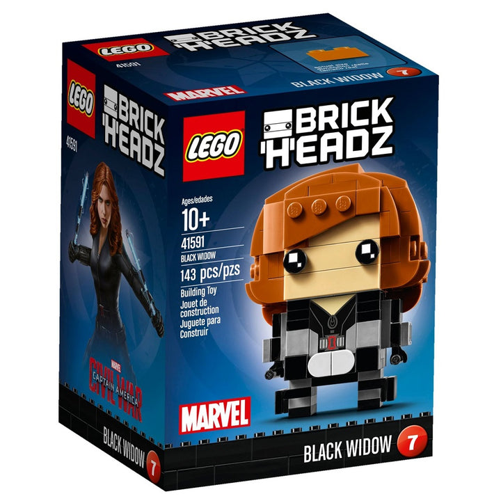 לגו 41591 האלמנה השחורה בריק הדז | LEGO 41591 Black Widow BrickHeadz | הרכבות | פלאנט איקס | Planet X