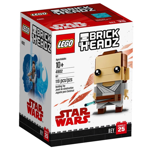 לגו 41602 ריי מלחמת הכוכבים בריק הדז | LEGO 41602 Rey Star Wars BrickHeadz | הרכבות | פלאנט איקס | Planet X