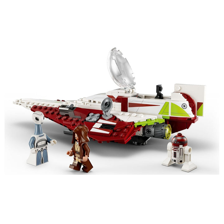 לגו 75333 ג'דיי סטארפייטר של אובי וואן קנובי | LEGO 75333 Obi-Wan Kenobi's Jedi Starfighter | הרכבות | פלאנט איקס | Planet X