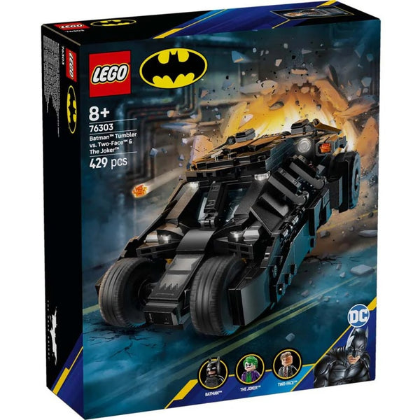 לגו 76303 באטמן טאמבלר נגד טו-פייס והג'וקר | LEGO 76303 Batman Tumbler vs Two-Face & The Joker